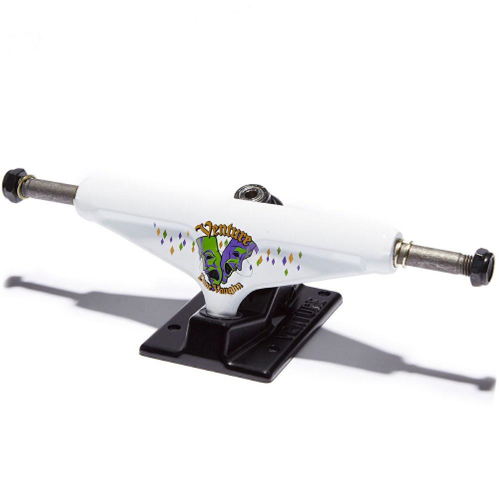 Venture Dane Big Easy V-Light Low - White/Black - 5.0 - Skateboard Trucks (Set of 2)