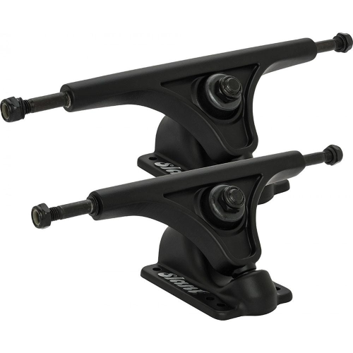 Globe Slant Reverse Kingpin - Flat Black/Flat Black - 150mm - Skateboard Trucks (Set of 2)
