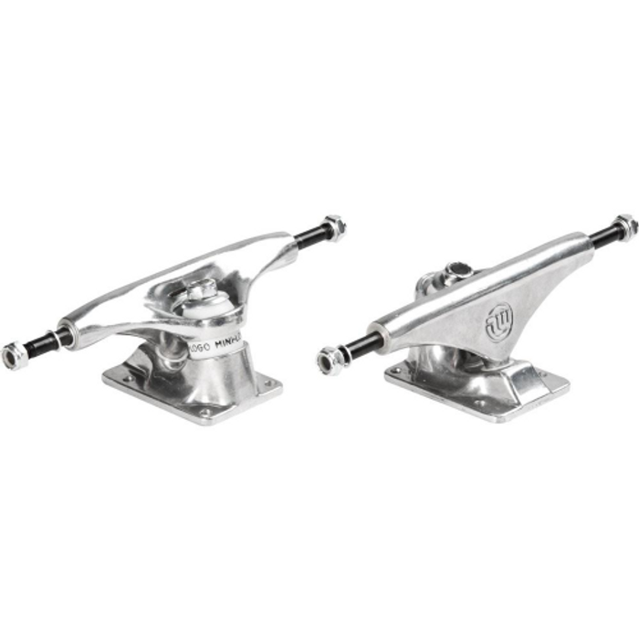 Mini Logo - Silver/Silver - 8.75in - Skateboard Trucks (Set of 2)