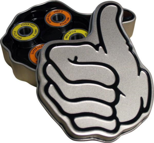 Bro Style ABEC 3 - Skateboard Bearings (8 PC)