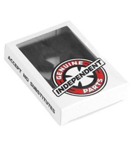 Independent Genuine Parts Shock Pads - Black - Skateboard Risers (2 PC)