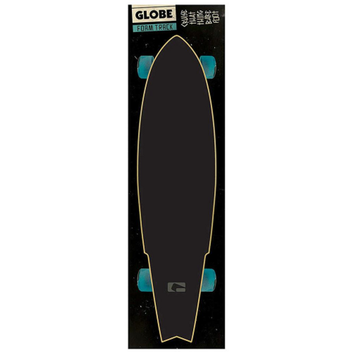 Globe Simple Logo FoamTrac - Black - Skateboard Griptape (1 Sheet)