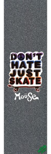 Mob Mouse Dont Hate - 9in x 33in - Skateboard Griptape (1 Sheet)