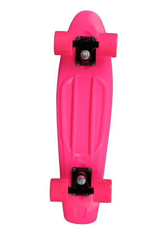 Rock On Mini Cruzer - Pink w/ Pink Wheels - Complete Skateboard