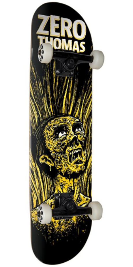 Zero Thomas Apocalypse - Black/Yellow - 8.0in - Complete Skateboard