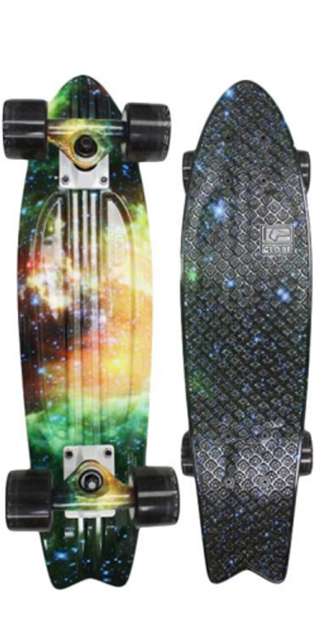 Globe Bantam Graphic ST - Galaxy - 6in x 23in - Complete Skateboard