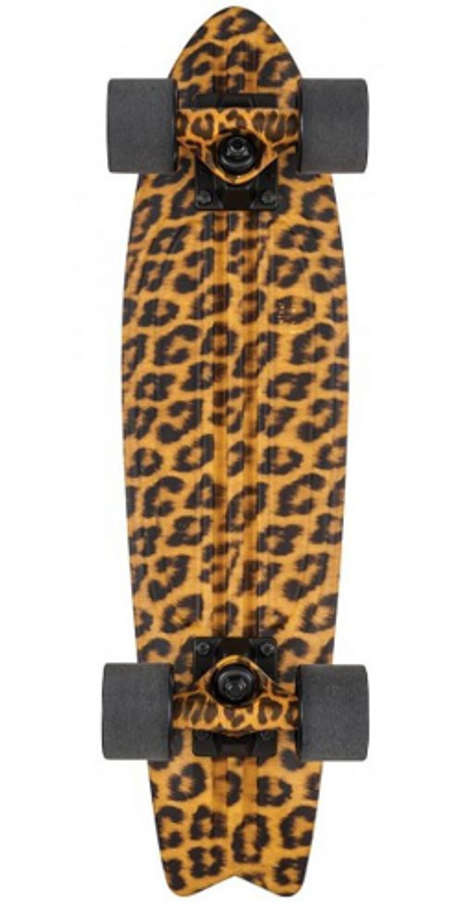 Globe Bantam Graphic ST - Leopard - 6in x 23in - Complete Skateboard