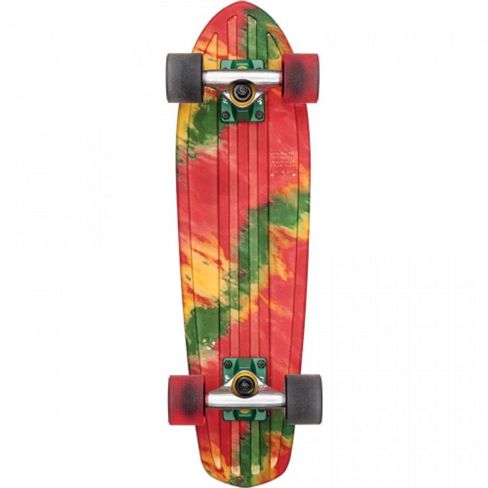 Globe Bantam Graphic - Rasta Fire - 24.0in - Complete Skateboard