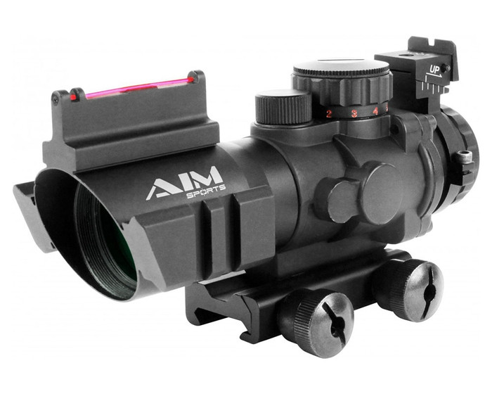 Aim Sports 4x32mm Gun Scope w/ 3/4 Reticle - Prismatic Series (JTHFO432G)