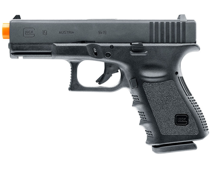 Glock G17 Gen 4 Tactical Blowback Gas Airsoft Pistol - Black