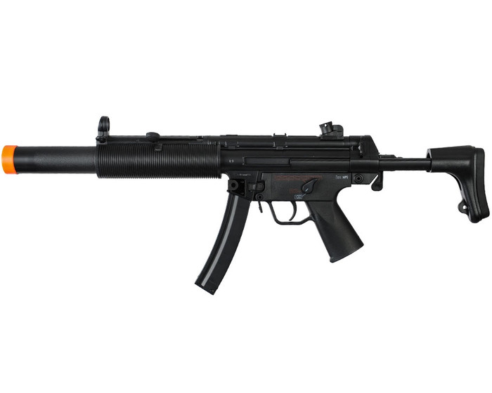 H&K AEG Airsoft Gun - MP5 SD6 - Black