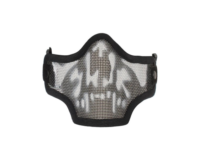 2G Strike Steel Half Airsoft Mask - Skull