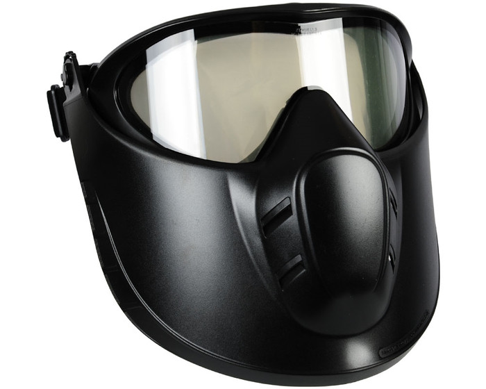 Valken VSM Airsoft Mask - Black/Clear