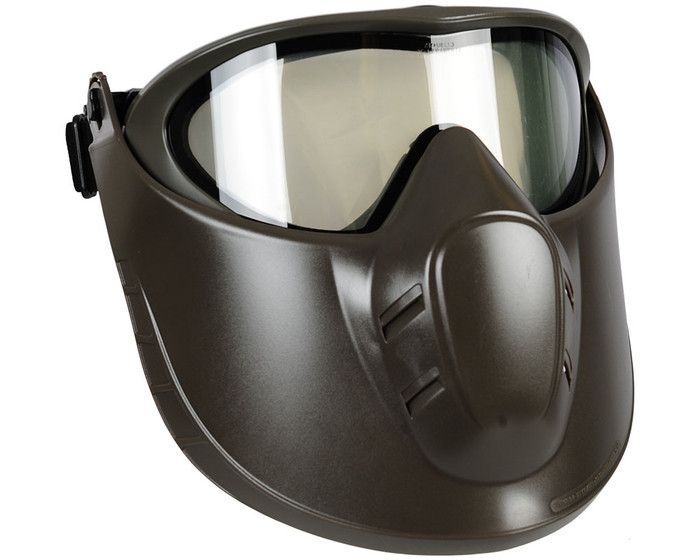 Valken VSM Airsoft Mask - Olive/Clear