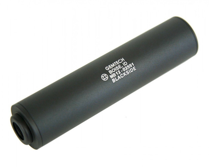 Mad Bull Gemtech Blackside Barrel Extension - CCW - Black