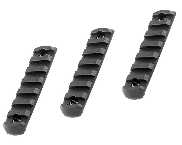ASG M-Lok 2 Slot/3 Piece Rail Set - Long (19088)