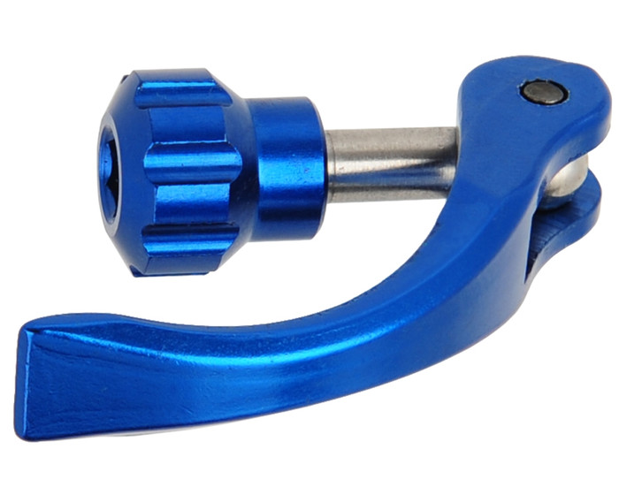 Azodin Clamping Feed Neck Lever with Sprocket Screw - Blue