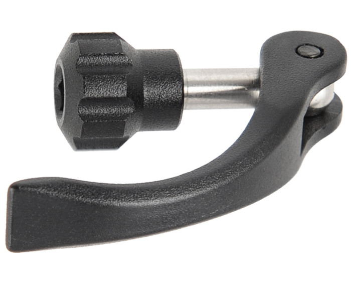 Azodin Clamping Feed Neck Lever with Sprocket Screw - Dust Black