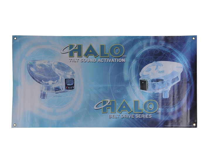 Halo Paintball 48" x 24" Banner