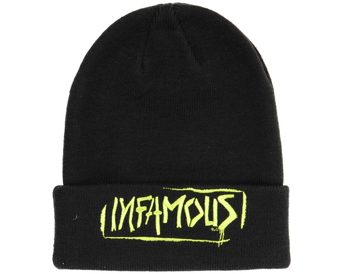 HK Army Beanie - Infamous Graffiti (Black)