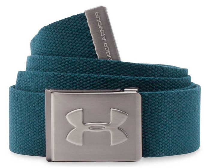 Under Armour Belt - Webbed - Nova Teal/Graphite (861)