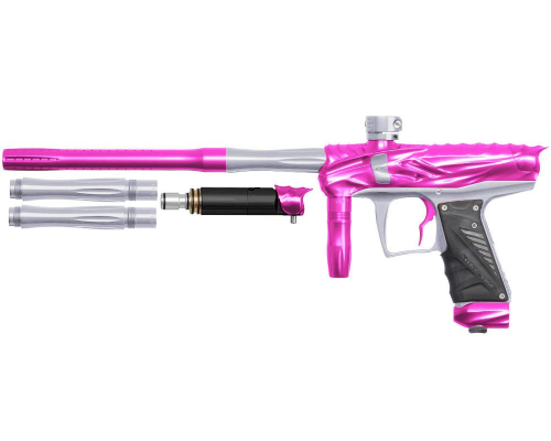 Bob Long Reptile VIS Paintball Gun - Pink/Silver