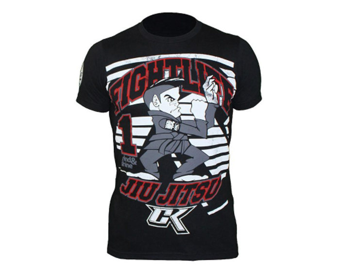 Contract Killer Fightn BJJ T-Shirt - Black