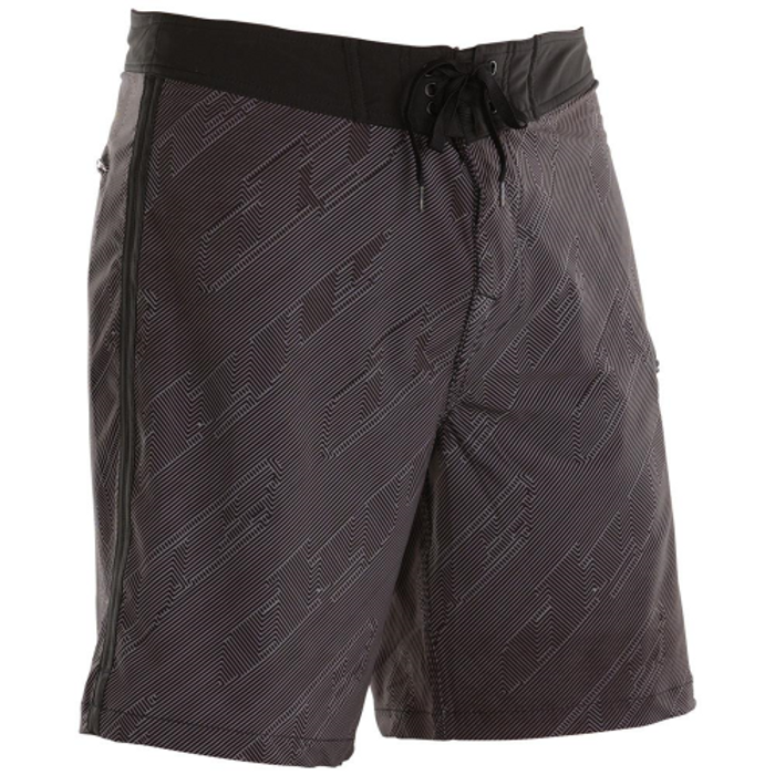 2011 Dye Hypnotic Board Shorts - Black/Grey