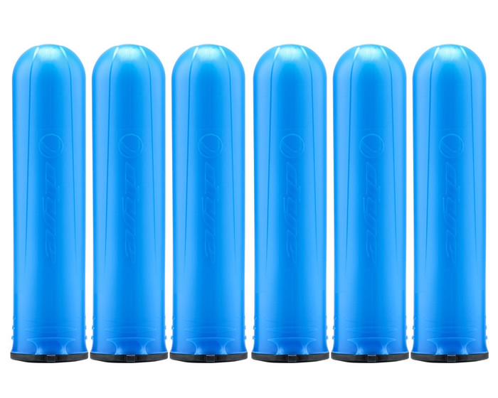 Dye Alpha 150 Round Paintball Pods (6-Pack) - Cyan