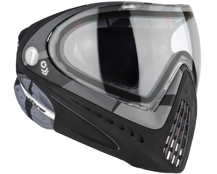 Dye I4 Invision Pro Mask - Barracks Grey - Clear Lens
