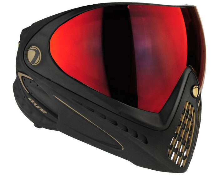 Dye I4 Invision Pro Mask - Black/Gold - Dyetanium Northern Fire Lens