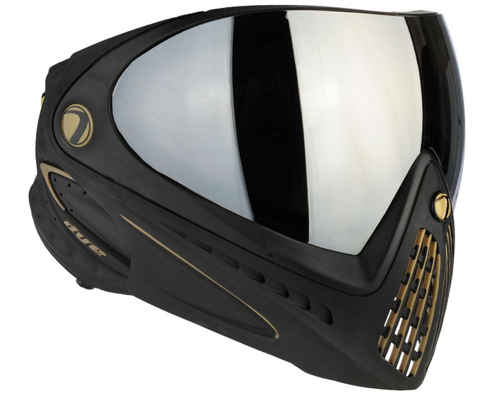 Dye I4 Invision Pro Mask - Black/Gold - Smoke Lens