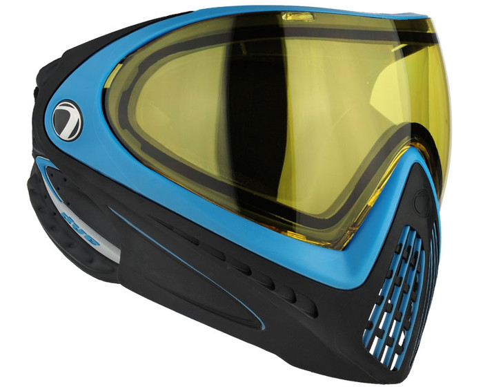 Dye I4 Invision Pro Mask - Powder Blue - Yellow Lens