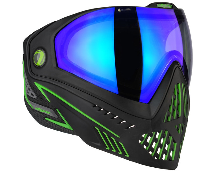 Dye i5 2.0 Mask - Emerald - Dyetanium Blue Ice Lens