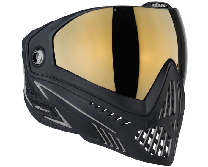 Dye i5 2.0 Mask - Onyx - Smoke Gold Lens