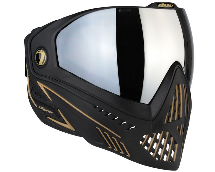 Dye i5 2.0 Mask - Onyx Gold - Smoke Silver Lens