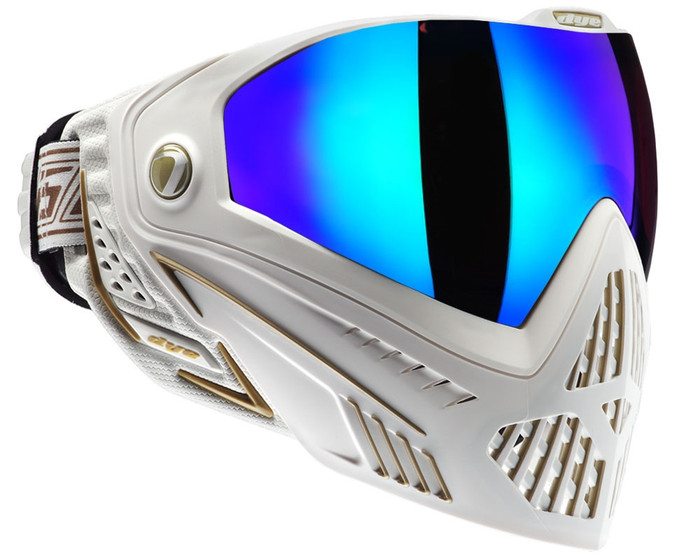 Dye i5 Mask - White Gold - Dyetanium Chameleon Lens