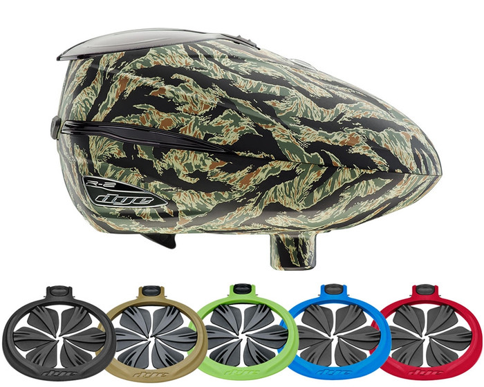 Dye Rotor R2 Loader w/ Free Speed Feed - Tiger Stripe