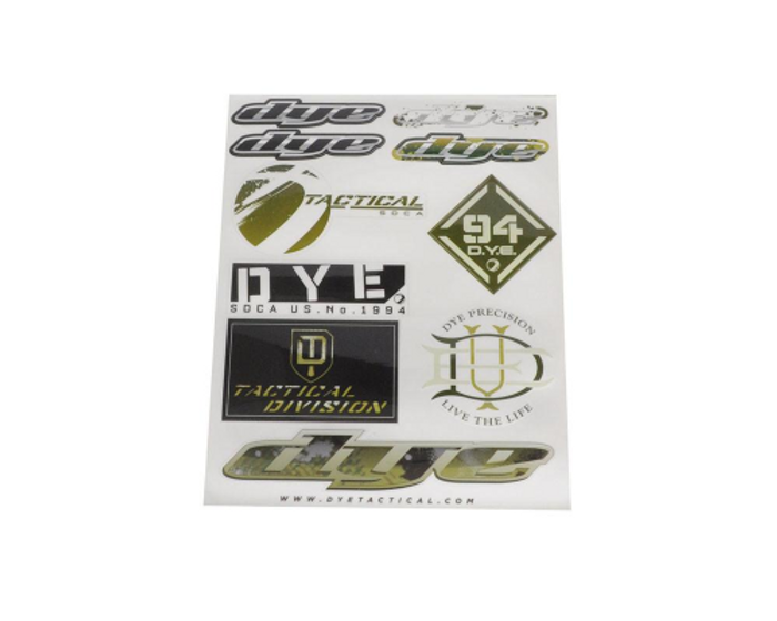 Dye 2014 Tactical Sticker Sheet