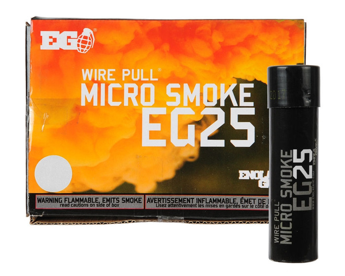 Enola Gaye Smoke Grenade - EG25 Micro - White (10-Pack)