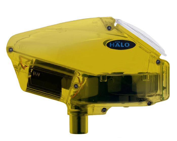 Empire Halo Too SE Paintball Hopper - Yellow