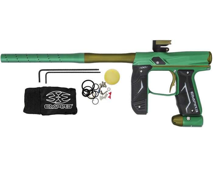 Empire Axe 2.0 Paintball Marker - Dust Forest Green/Dust Olive