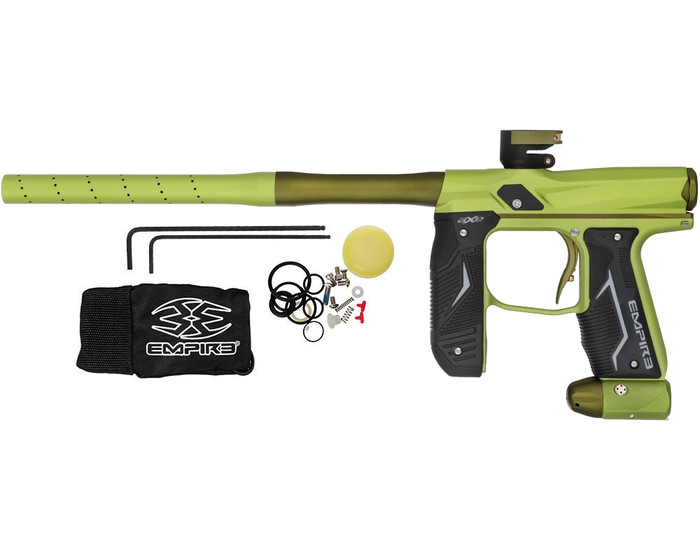 Empire Axe 2.0 Paintball Marker - Dust Green/Dust Olive