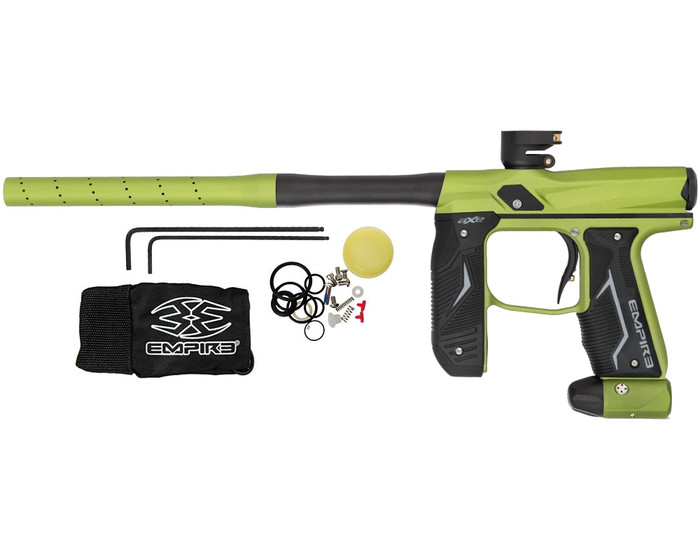 Empire Axe 2.0 Paintball Marker - Dust Green/Dust Black
