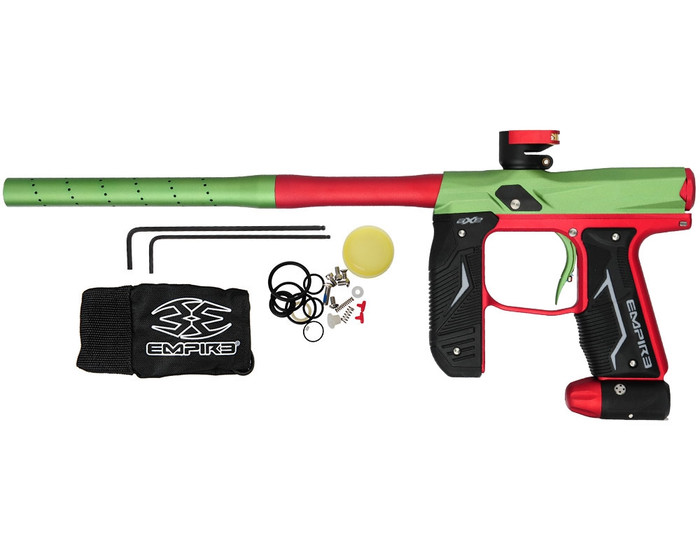 Empire Axe 2.0 Paintball Marker - Dust Lime/Dust Red