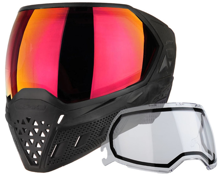 Empire EVS Mask - Black/Black with Sunset Lens