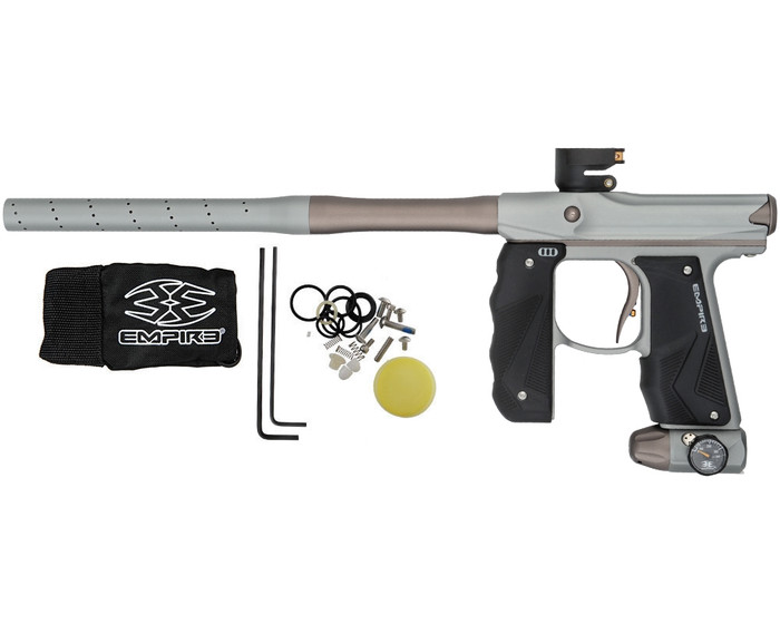 Empire Mini GS Paintball Marker w/ Two Piece Barrel - Dust Grey/Dust Grey