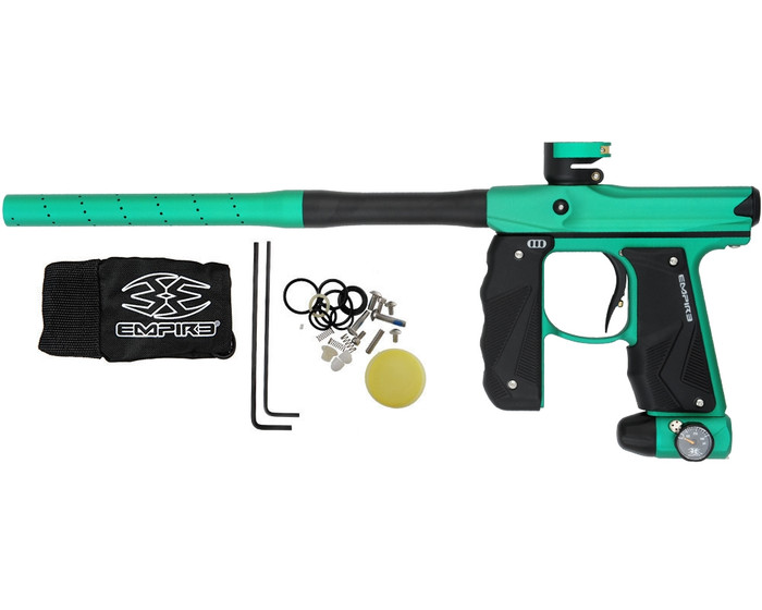 Empire Mini GS Paintball Marker w/ Two Piece Barrel - Dust Spearmint/Dust Black