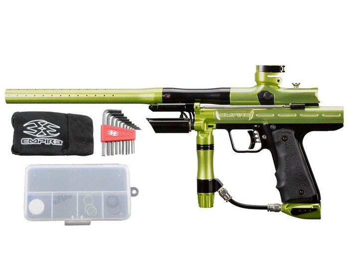 Empire Autococker Resurrection  Paintball Gun - LTD Polished Green/Black