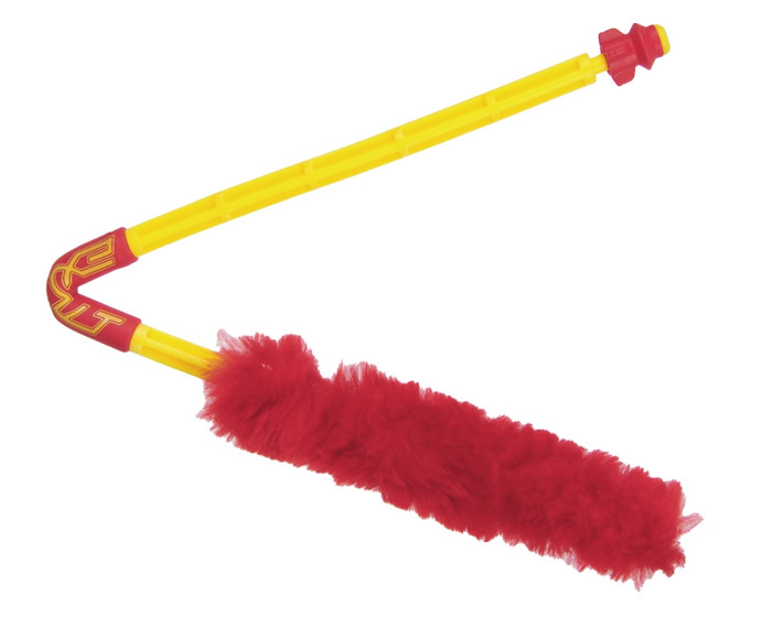 Exalt Paintball Barrel Maid Swab - Yellow/Red